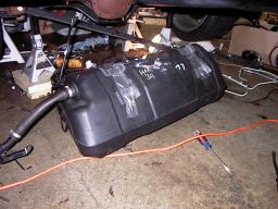 here's the tank out of the car